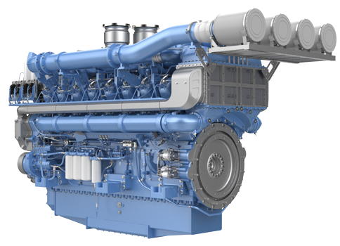 Двигатель Weichai серия 16M55 модель 16M55D2750E310